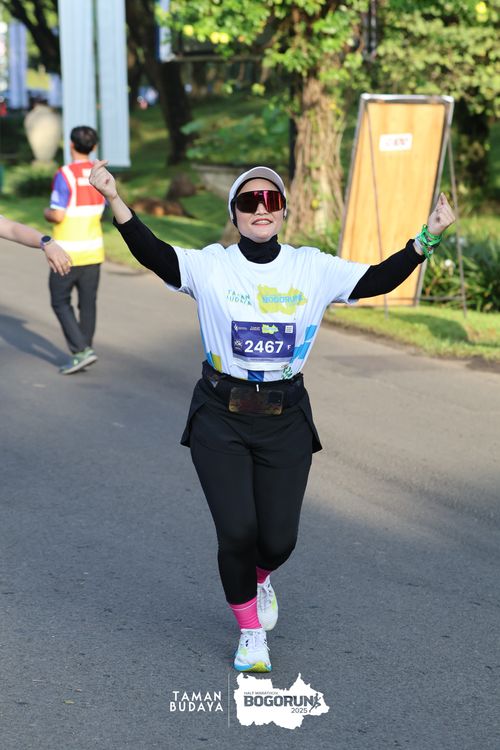 Race photo from Taman Budaya x BOGORUN 2025