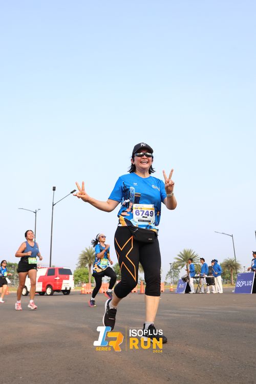 Race photo from ISOPlus Run 2024 Jakarta