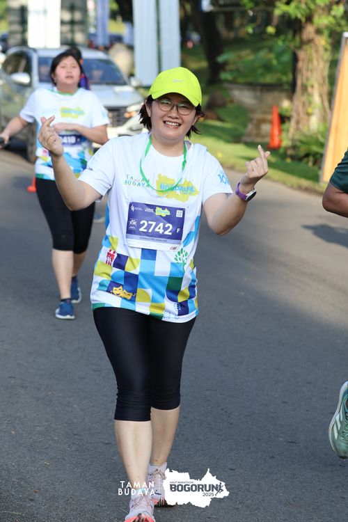 Race photo from Taman Budaya x BOGORUN 2025