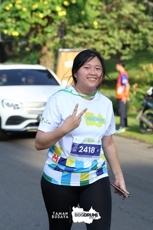 Race photo from Taman Budaya x BOGORUN 2025