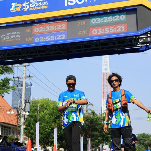 Race photo from SURABAYA ISOPLUS MARATHON 2026