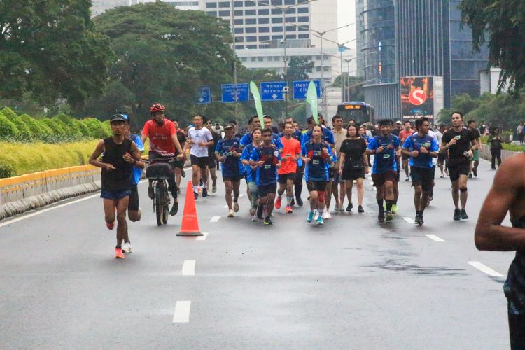 Race photo from Road to BAF Lions Run 2024