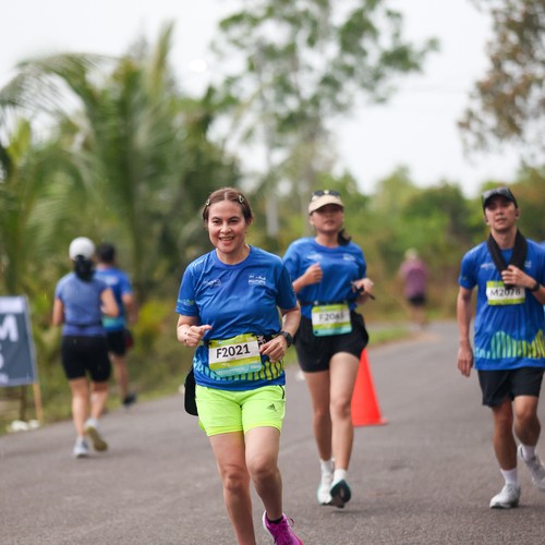 Race photo from Belitung Multisport Festival