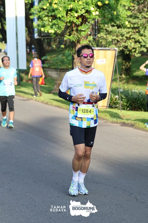 Race photo from Taman Budaya x BOGORUN 2025