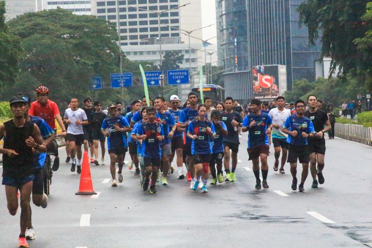 Race photo from Road to BAF Lions Run 2024