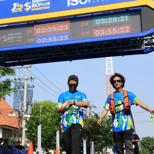 Race photo from SURABAYA ISOPLUS MARATHON 2026