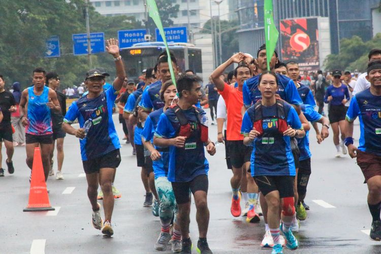 Race photo from Road to BAF Lions Run 2024