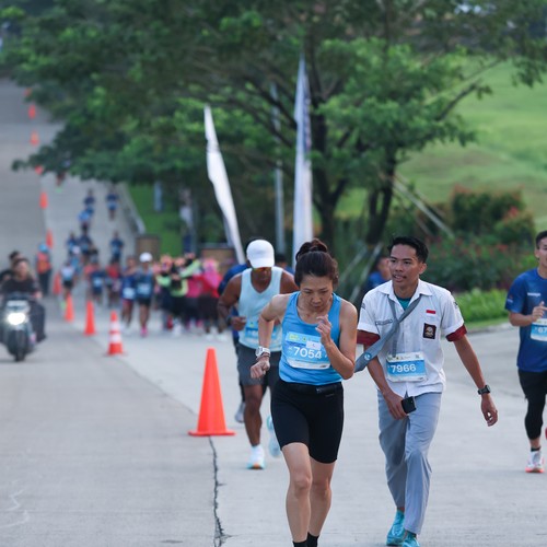 Race photo from BOGORUN 2026