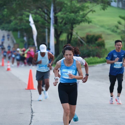 Race photo from BOGORUN 2026