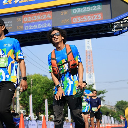 Race photo from SURABAYA ISOPLUS MARATHON 2026