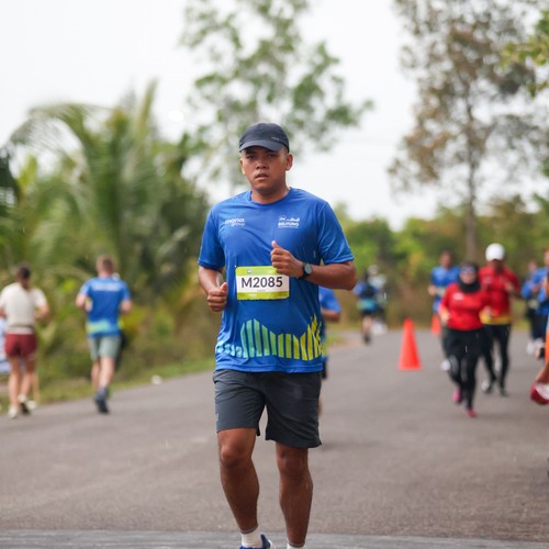 Race photo from Belitung Multisport Festival