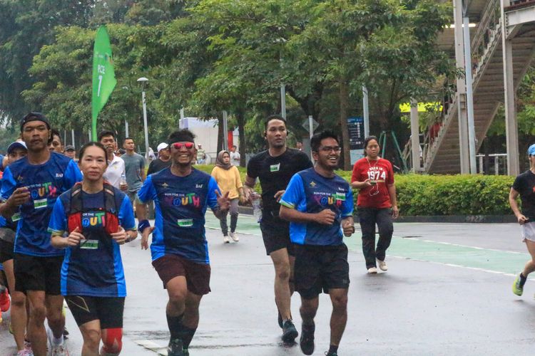 Race photo from Road to BAF Lions Run 2024