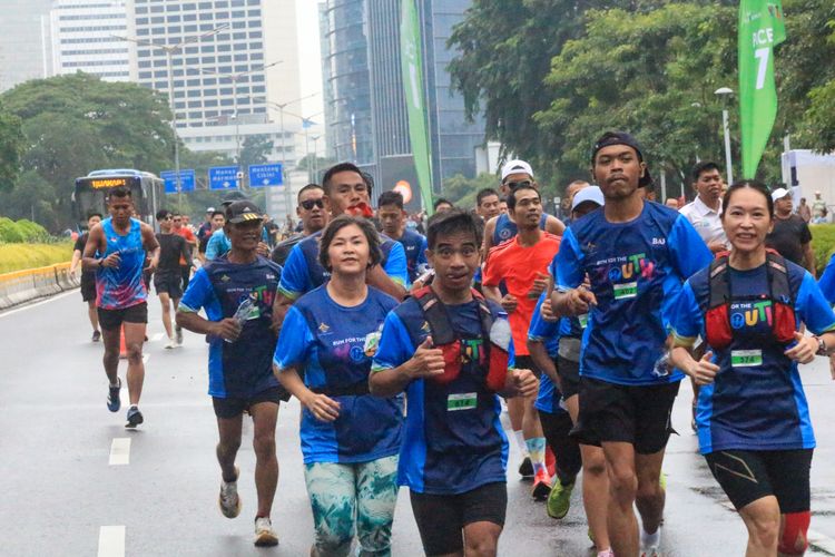 Race photo from Road to BAF Lions Run 2024