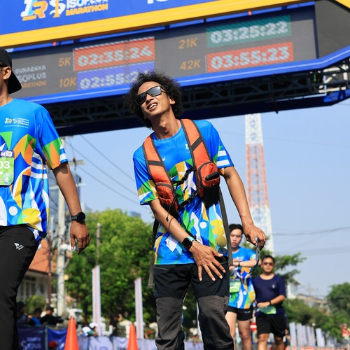 Race photo from SURABAYA ISOPLUS MARATHON 2026