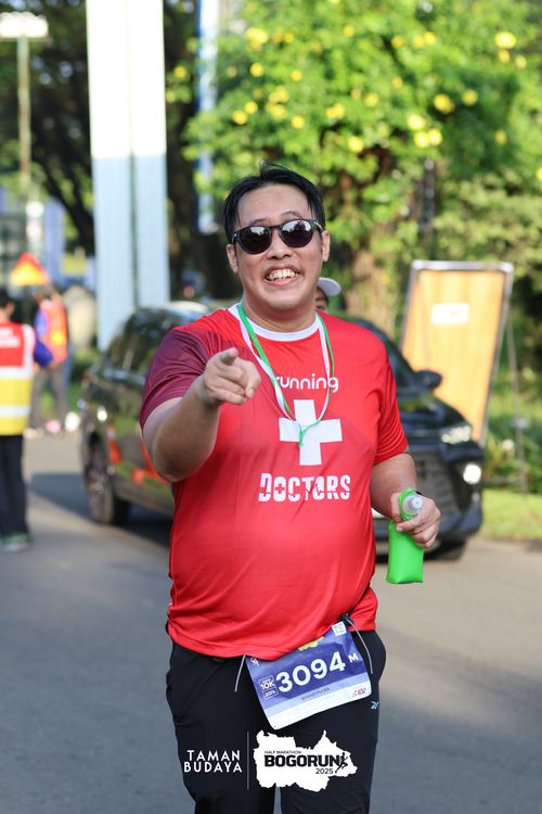 Race photo from Taman Budaya x BOGORUN 2025