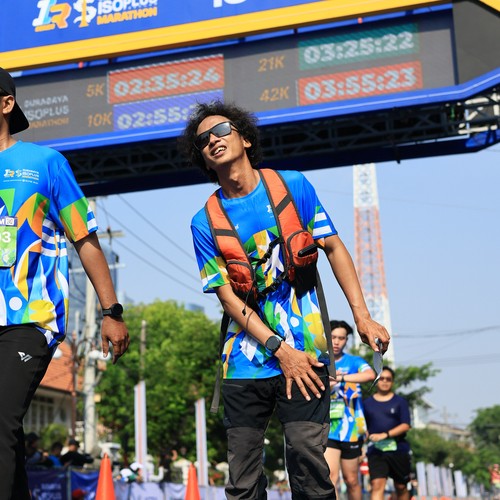 Race photo from SURABAYA ISOPLUS MARATHON 2026