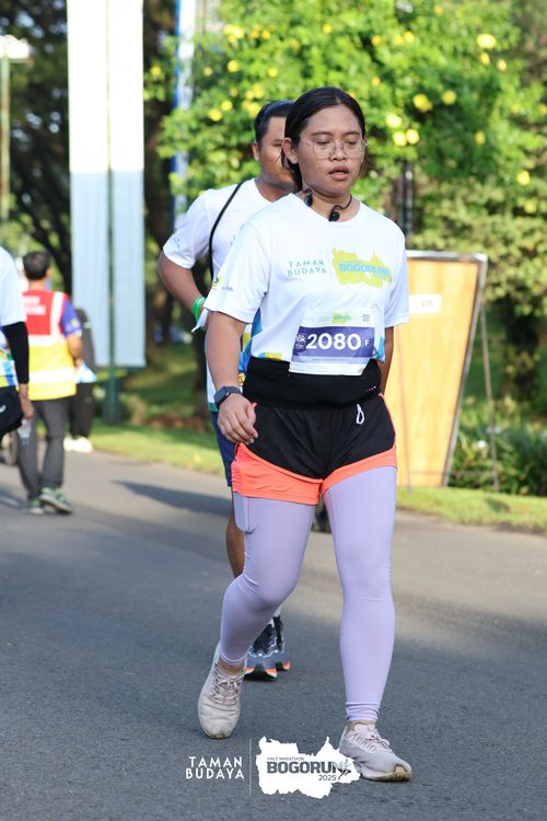 Race photo from Taman Budaya x BOGORUN 2025