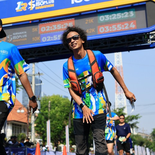 Race photo from SURABAYA ISOPLUS MARATHON 2026