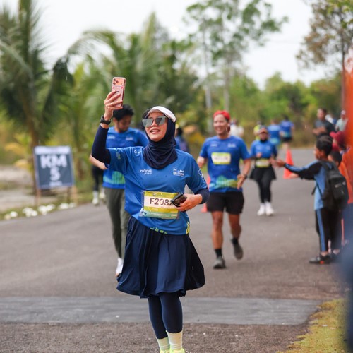 Race photo from Belitung Multisport Festival