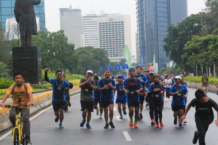 Race photo from Road to BAF Lions Run 2024