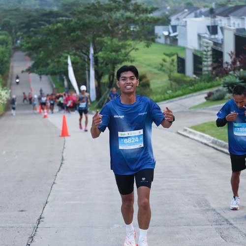 Race photo from BOGORUN 2026
