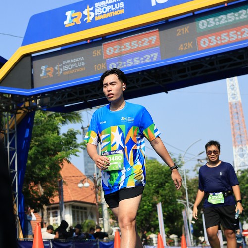 Race photo from SURABAYA ISOPLUS MARATHON 2026