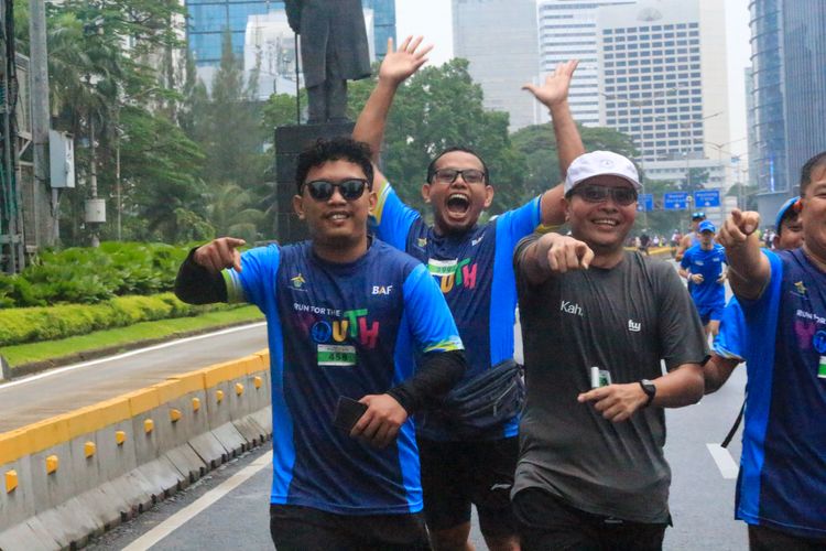 Race photo from Road to BAF Lions Run 2024