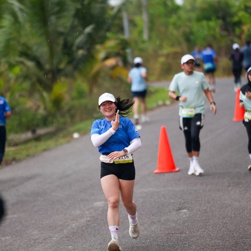 Race photo from Belitung Multisport Festival