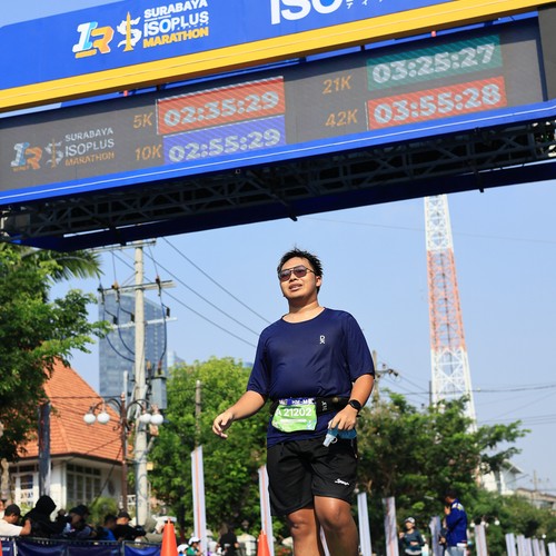 Race photo from SURABAYA ISOPLUS MARATHON 2026