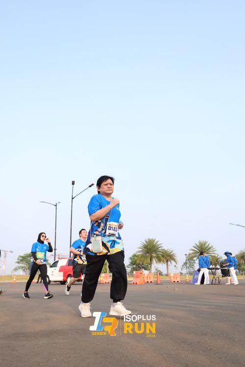 Race photo from ISOPlus Run 2024 Jakarta