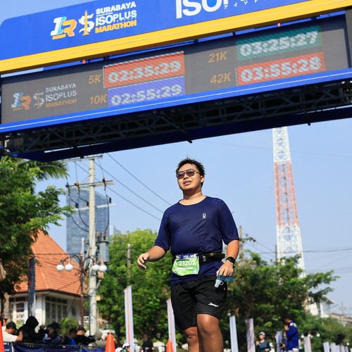 Race photo from SURABAYA ISOPLUS MARATHON 2026