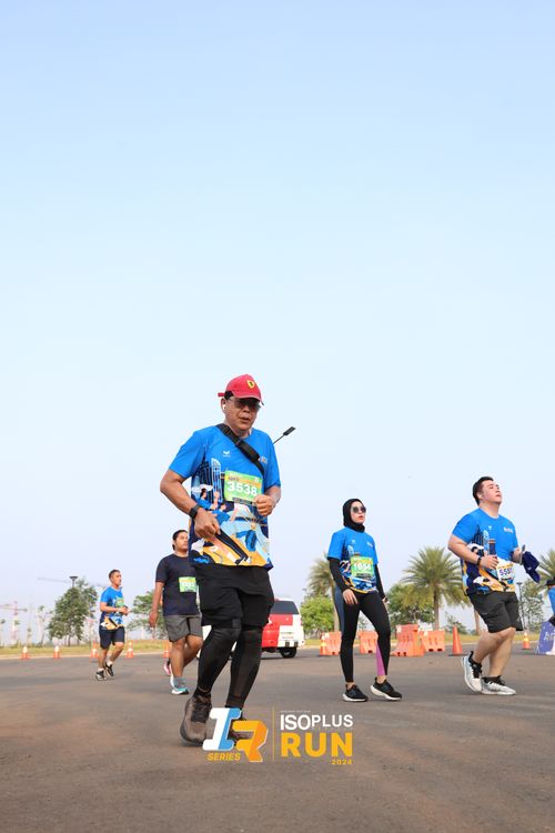 Race photo from ISOPlus Run 2024 Jakarta