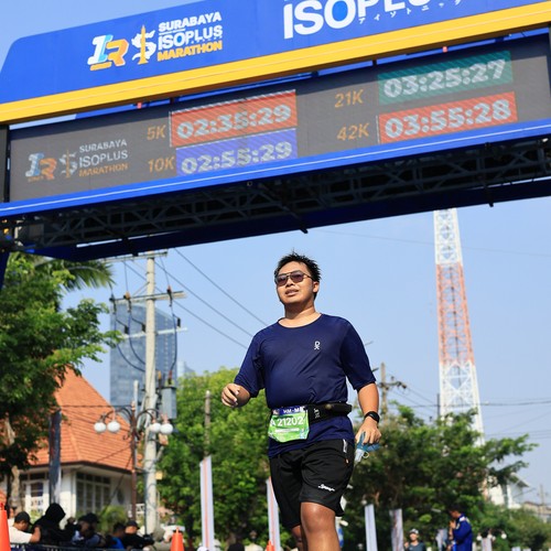 Race photo from SURABAYA ISOPLUS MARATHON 2026