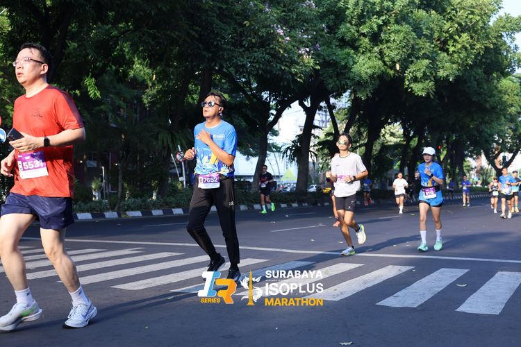 Race photo from SURABAYA ISOPLUS MARATHON 2025