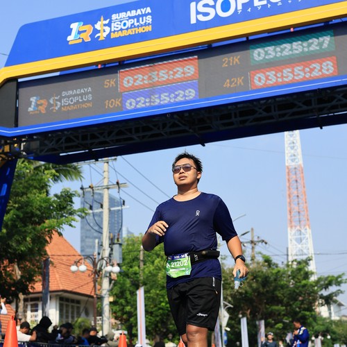Race photo from SURABAYA ISOPLUS MARATHON 2026