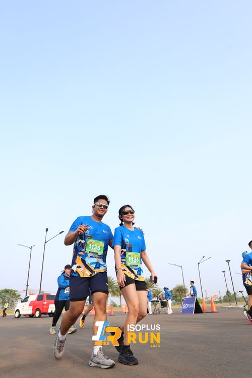 Race photo from ISOPlus Run 2024 Jakarta
