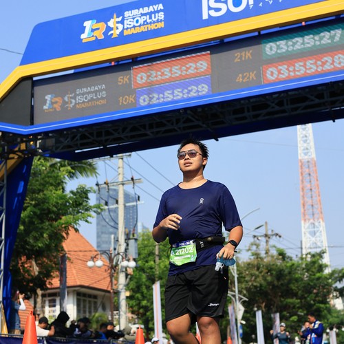 Race photo from SURABAYA ISOPLUS MARATHON 2026