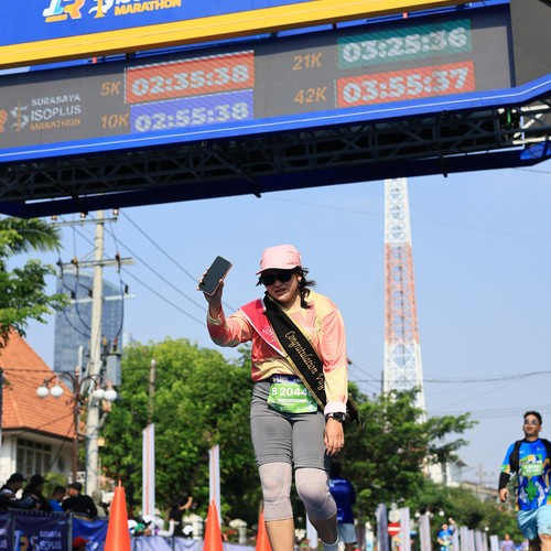 Race photo from SURABAYA ISOPLUS MARATHON 2026