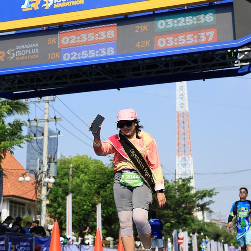 Race photo from SURABAYA ISOPLUS MARATHON 2026