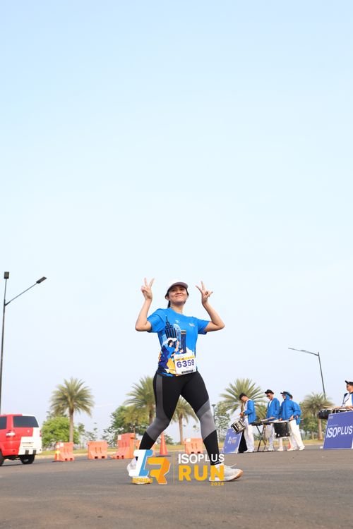 Race photo from ISOPlus Run 2024 Jakarta