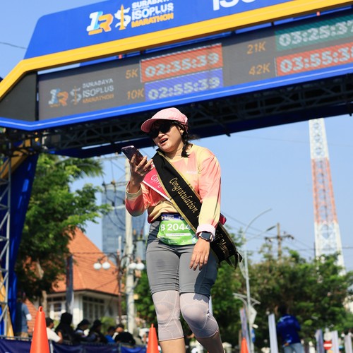 Race photo from SURABAYA ISOPLUS MARATHON 2026