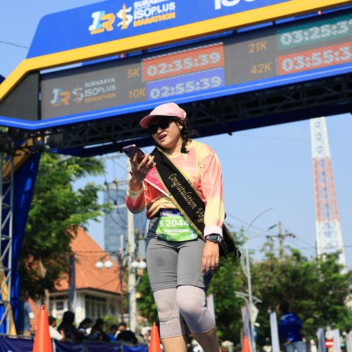 Race photo from SURABAYA ISOPLUS MARATHON 2026
