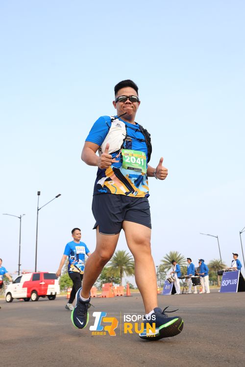 Race photo from ISOPlus Run 2024 Jakarta