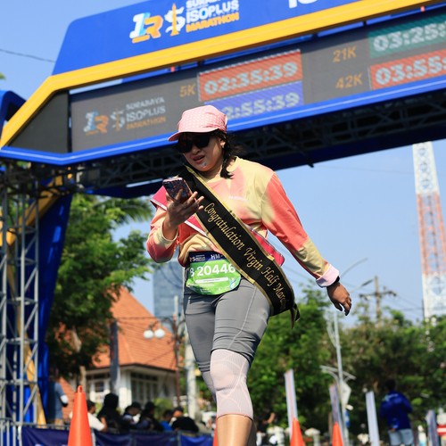 Race photo from SURABAYA ISOPLUS MARATHON 2026