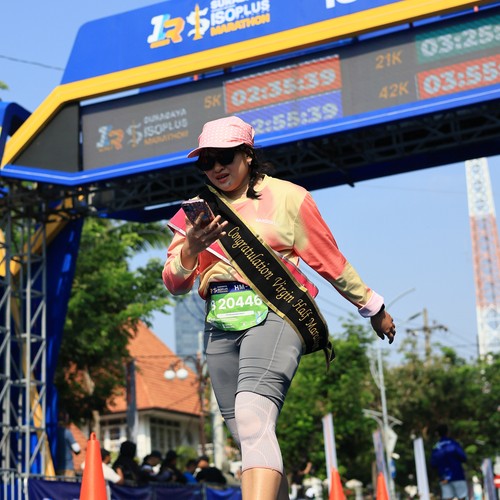 Race photo from SURABAYA ISOPLUS MARATHON 2026