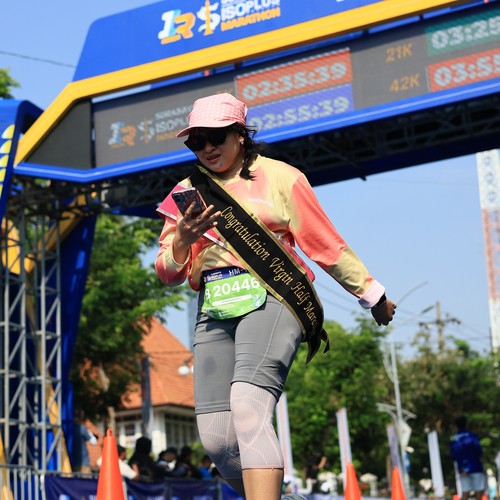 Race photo from SURABAYA ISOPLUS MARATHON 2026