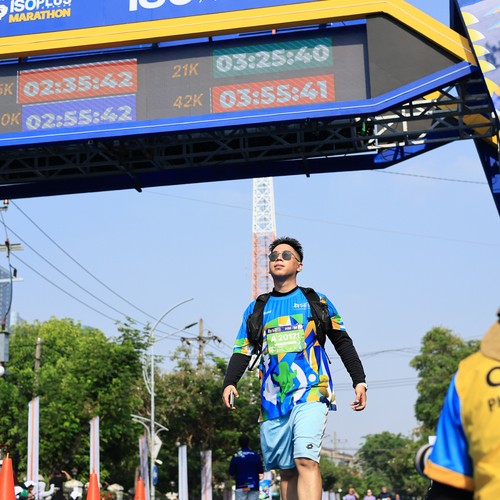 Race photo from SURABAYA ISOPLUS MARATHON 2026