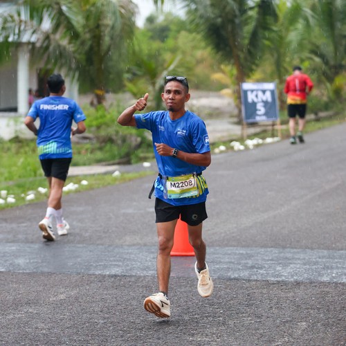 Race photo from Belitung Multisport Festival