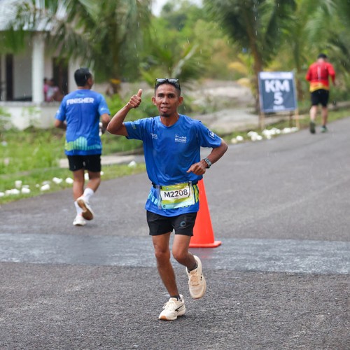 Race photo from Belitung Multisport Festival