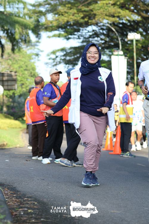 Race photo from Taman Budaya x BOGORUN 2025